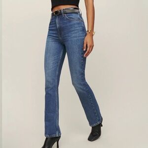 🆕 Reformation Payton High Rise Bootcut Cropped Women's Jeans